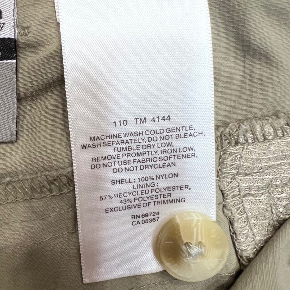 Columbia Titanium Omni-Dry Mens XL Cargo Shorts Khaki Tan Hiking Utility Belted - Picture 5 of 16